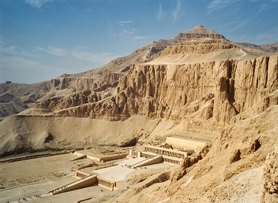 View of Deir el-Bahri